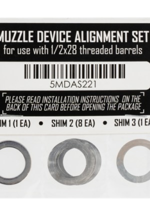 1098-118943 Rugged Suppressors Shim Kit 1/2x28 - SA001