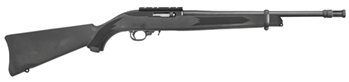 1098-69841 Ruger 10/22 Tactical 22LR Black Synthetic 16.1" Threaded Barrel 10 Rounds - 1261