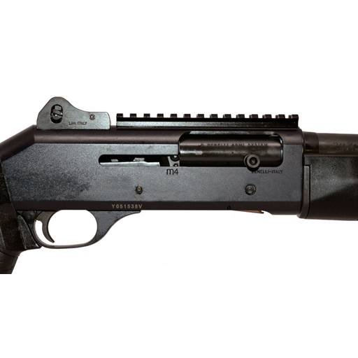 Benelli M4 Tactical 12 Gauge Pistol Grip Ghost Ring Black 18.5" Barrel 5 Rounds - 11707