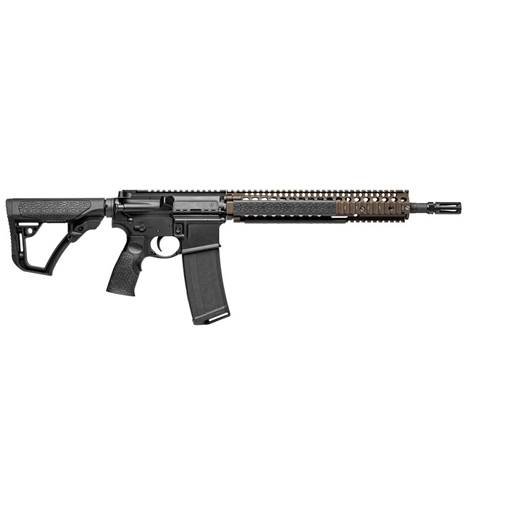 Daniel Defense M4A1 556 FDE Picatinny Rail Black Reciever 14.5" Pinned and Welded Barrel 32 Round - 02-088-06027-011