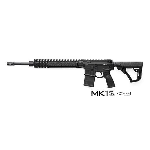 Daniel Defense MK12 SPR Black Picatinny Rail 18" Barrel 32 Round - 02-142-13175-047