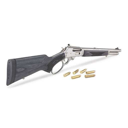 Marlin 1895 Trapper 45-70 Laminate Stainless 16.1" Threaded Barrel 5 Rounds - 70450