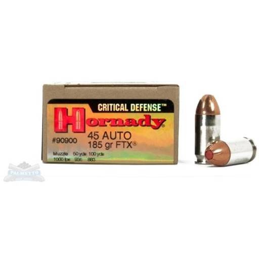 1082-H90900 Hornady Critical Defense 45 ACP