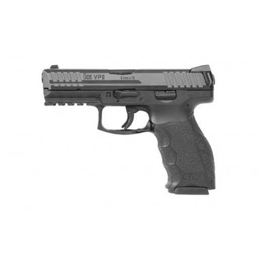 1082-HK81000284 Heckler & Koch VP9 9mm Night Sights 4" Barrel Black 17 Rounds - 81000284