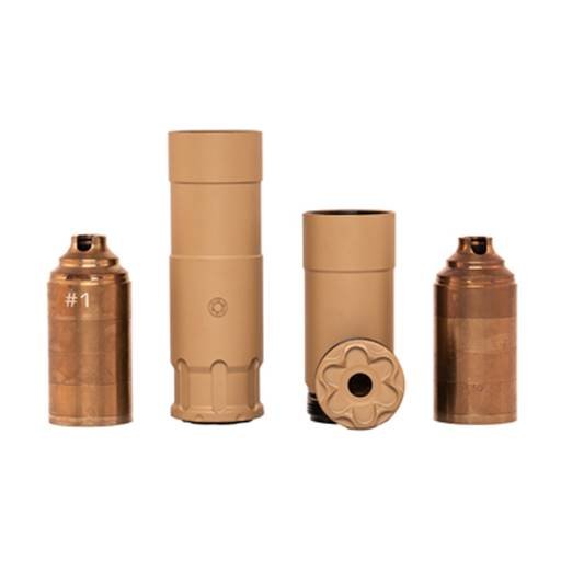 1082-RSOCUFDE22 Rugged Suppressors Oculus 22 Suppressor Modular FDE - OCUFDE22
