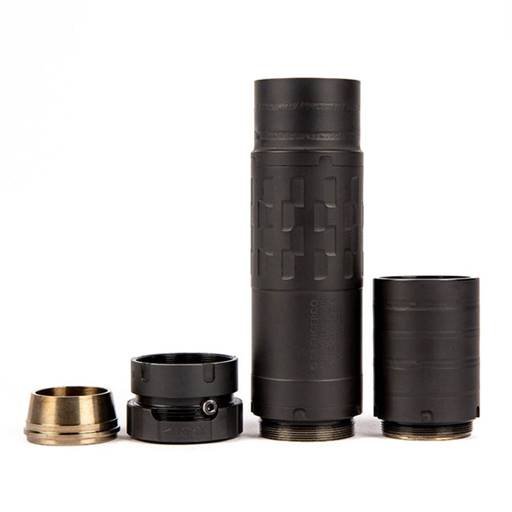 1082-SCOSU4735 SilencerCo Omega 36M Silencer Black - SU4735