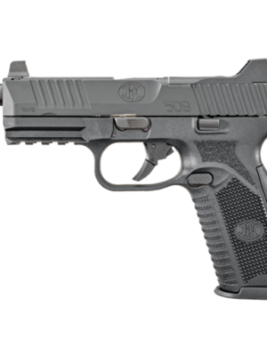 1098-107905 FN 509 Tactical 9mm Black Optic Cut Suppressor Height Night Sights 4.5" Threaded Barrel 17/24 Rounds - 66-100375