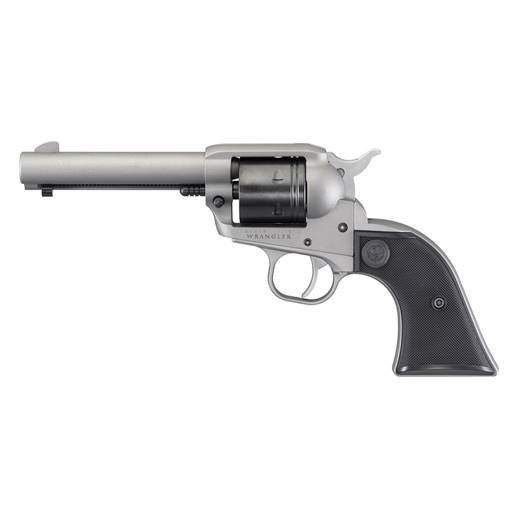 1098-113148 Ruger Wrangler 22LR Silver Cerakote Black Grip 4.62" Barrel 6 Rounds - 2003