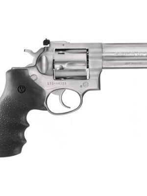 Ruger GP100 357 Mag Stainless 4.2" Barrel Rubber Grips 6 Rounds - 1705