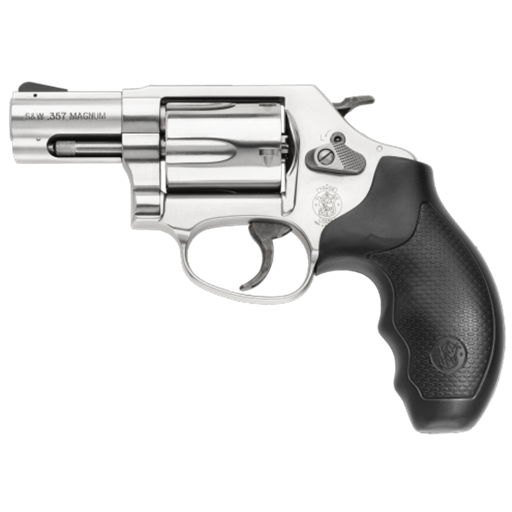 Smith & Wesson Model 60 357 Magnum Stainless Black Rubber Grip 2.125" Barrel - 162420