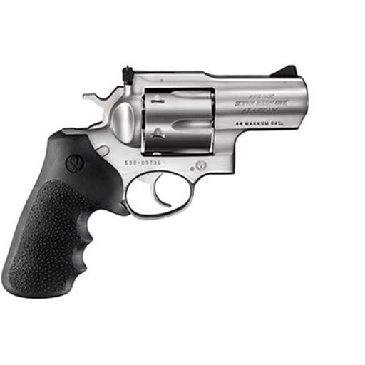 Ruger Super Redhawk Alaskan 44 Mag Stainless Hogue Rubber Grips 2.5" Barrel 6 Round - 5303