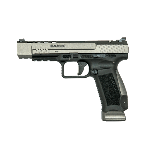 Canik TP9SFx 9mm Black Frame Tungsten Slide 5.2" Optic Ready Barrel 20 Rounds - HG3774G-N
