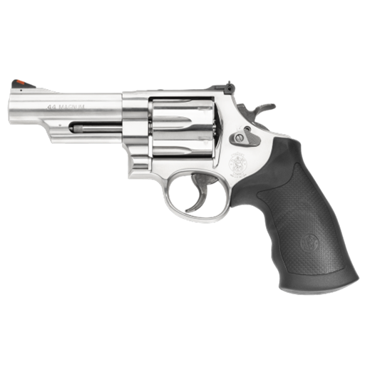 Smith & Wesson Model 629 44 Magnum Stainless Black Rubber Grip 4" Barrel 6 Shot - 163603