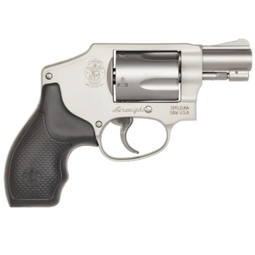 ae00-1007 Smith & Wesson Model 642 Airweight No Lock 38 spl Stainless Steel Black grips 1.87" Barrel 5 shot - 103810