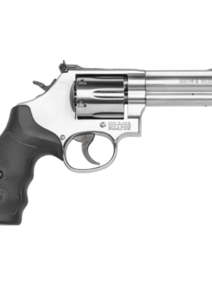Smith & Wesson Model 686 357 Magnum Stainless Black Rubber Grip 4.125" Barrel 6 Shot - 164222