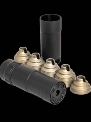 ae00-10319 Rugged Suppressors Mustang 22 Suppressor Modular Black - MP5122