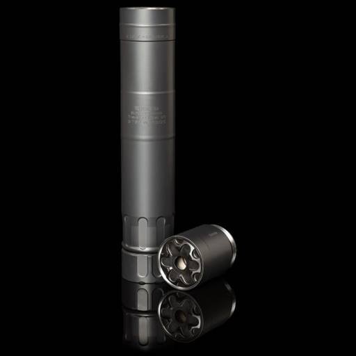 ae00-10445 (1) Rugged Suppressors Surge 762 7.62mm Suppressor Modular Black - SUR01762