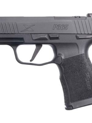Sig Sauer P365 X 9mm Black Optic Cut Manual Safety 3.1" Barrel 12 Rounds - 365X-9-BXR3P-MS
