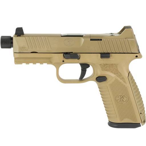ae00-10699 FN 510 Tactical 10mm FDE 4.7" Threaded Barrel Optic Ready 22 Rounds - 66-101376