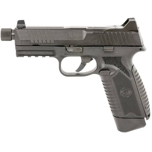 FN 545 Tactical 45 ACP Black 4.7" Threaded Barrel Optic Ready 18 Rounds - 66-101383