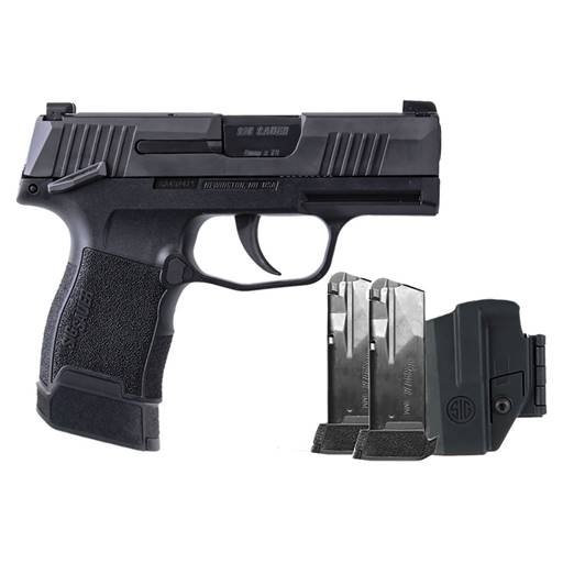 ae00-11645 Sig Sauer P365 Tacpac 9mm Black Optic Cut Manual Safety 3.1" Barrel 12 Rounds - 365-9-BXR3P-MS-TACPAC