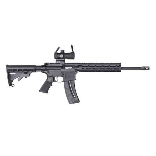 Smith & Wesson M&P 15-22 Sport 22 LR Optic Ready Rifle with Red/Green Optic 16" Barrel 25 Rounds - 12722