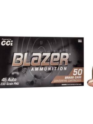Federal Blazer Brass 45 ACP 230 Grain Full Metal Jacket 50 Round Box - 5230