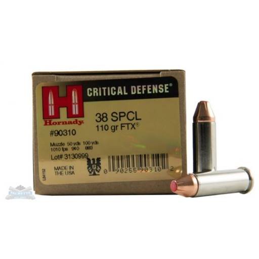 ae00-1617 Hornady Critical Defense 38 Special