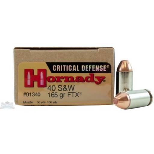 ae00-1620 Hornady Critical Defense 40 S&W