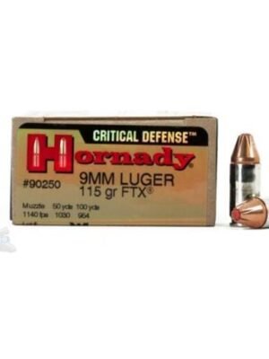 ae00-1624 Hornady Critical Defense 9mm
