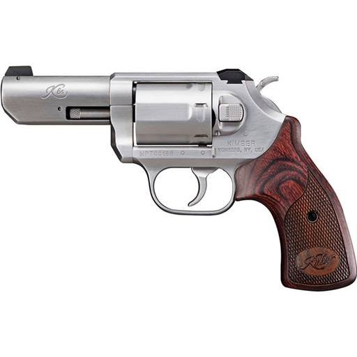 Kimber America K6S DASA 357 Magnum Brushed Stainless Wood Grips 3" Barrel 6 Round - 3400016