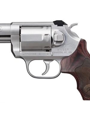 Kimber America K6S DASA 357 Magnum Brushed Stainless Wood Grips 2" Barrel 6 Round - 3400021