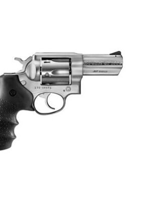 Ruger GP100 357 Mag Stainless 3" Barrel Rubber Grips 6 Rounds - 1715