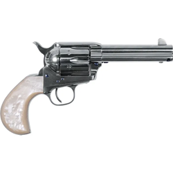 Uberti 1873 Cattleman Outlaws Lawmen "Doc" .357 Mag Nickel 4.75" Barrel 6 Shot - 356724