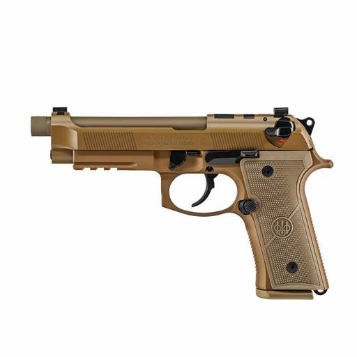 ae00-5969 Beretta M9A4 9mm Flat Dark Earth Threaded 5" Barrel 18 round - JS92M9A4GM