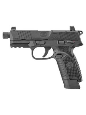 ae00-6388 FN 502 Tactical 22 LR Black Optic Ready Pistol Threaded 4.6" Barrel 15 Round - 66-101010
