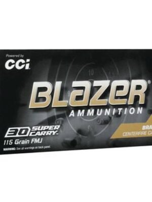 Federal Blazer Brass 30 Super Carry