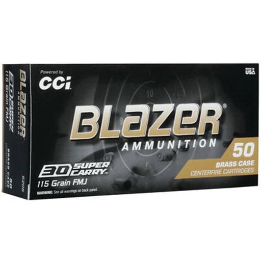 ae00-6705 Federal Blazer Brass 30 Super Carry