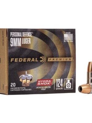 Federal Hydra-Shok 9mm