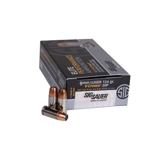 ae00-6864 Sig Sauer Elite V-Crown 9mm