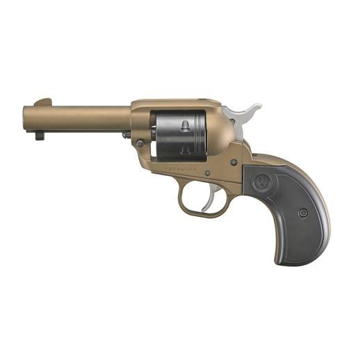 Ruger Wrangler 22LR Burnt Bronze Cerakote Black Birdshead Grip 3.75" Barrel 6 Rounds - 2017