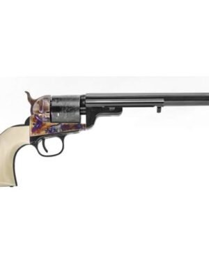 Uberti 1851 Navy Conversion Outlaw Lawmen "Wild Bill" .38 Special Blued Case-Hardened 7.5" Barrel 6 Shot - 356717