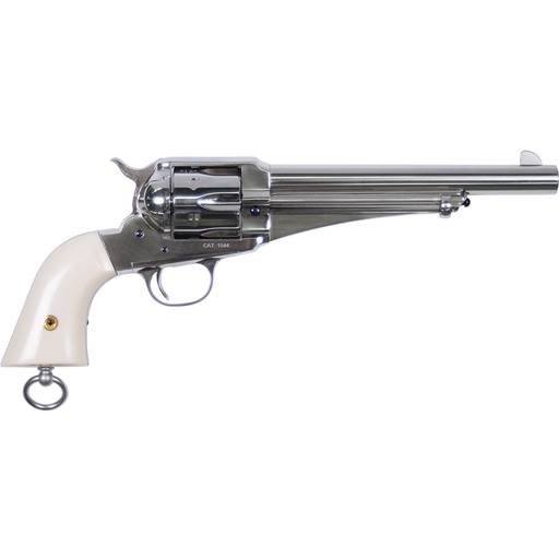 Uberti 1875 Single Action Army Outlaws Lawmen "Frank" .357 Mag Nickel 7.5" Barrel 6 Shot - 365723