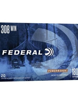 Federal Power Shok 308 winchester