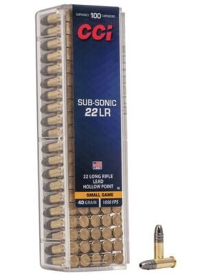 Federal CCI Sub Sonic HP 22LR