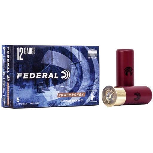 Federal Power-Shok 12 Gauge 00 Buck