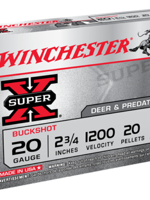 Winchester Super X 20 Gauge Buckshot