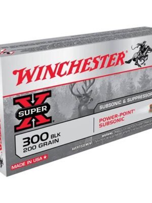 Winchester Super X 300 Blackout Subsonic
