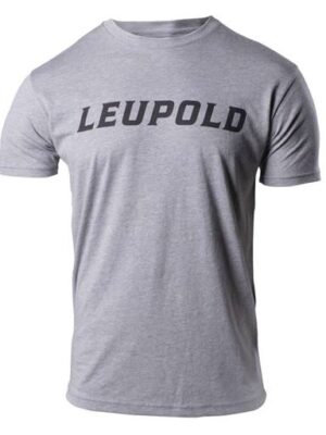 ae00-11069 Leupold Wordmark Tee Gray 2XL