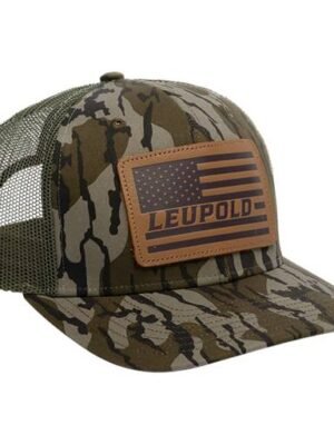 ae00-11084 Leupold Bottomland Trucker Leather Flag